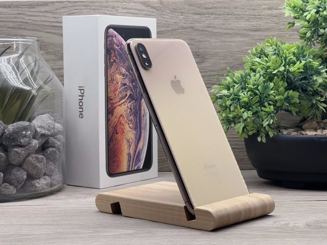 iPhone XS Max Gold 512GB 2 ÉV Garanciával Számlával 100% Akksi