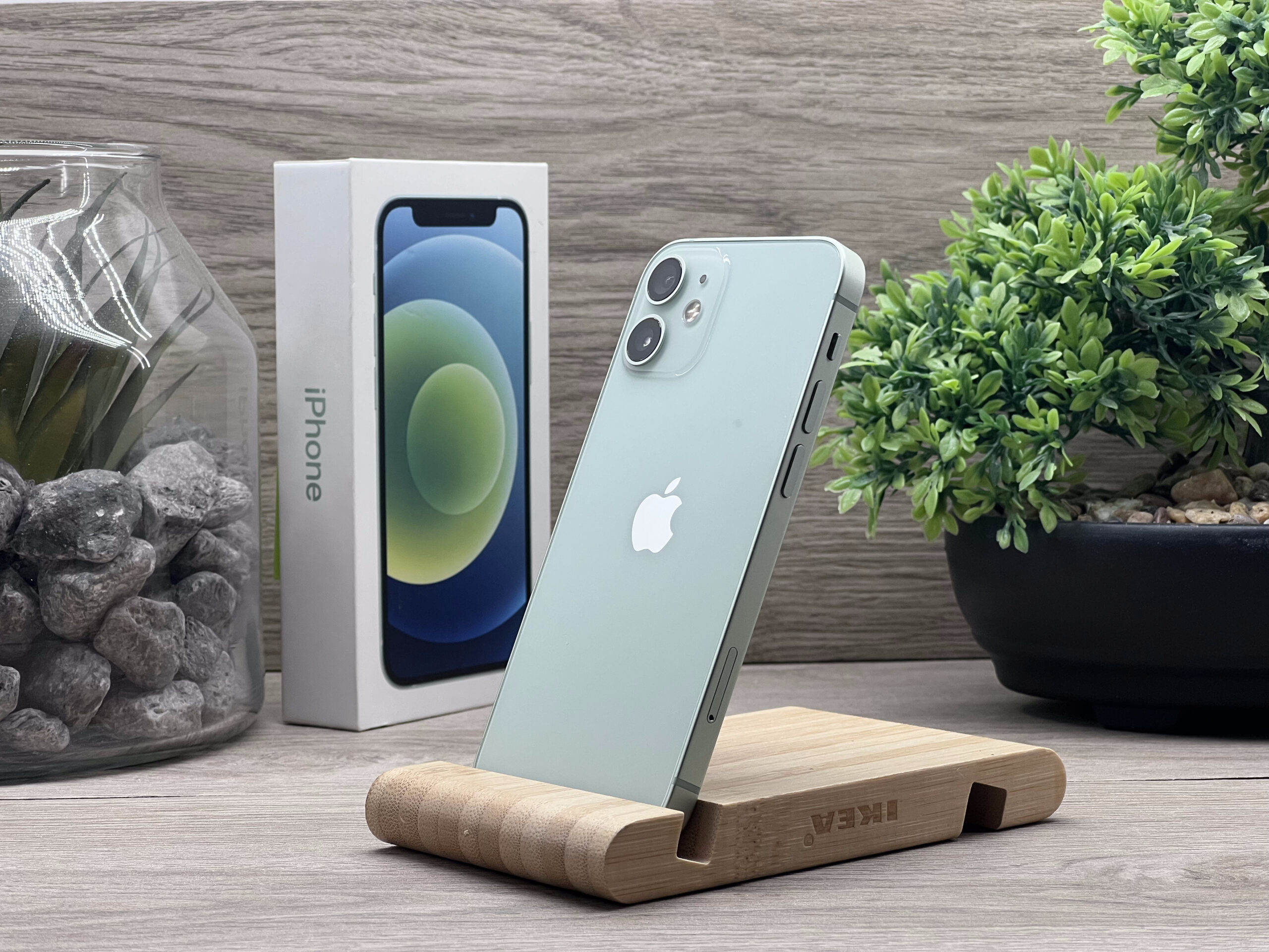 Hibátlan iPhone 12 Mini Green 128GB 2 ÉV Garanciával Számlával 99% Akksi