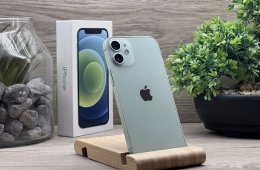 Hibátlan iPhone 12 Mini Green 128GB 2 ÉV Garanciával Számlával 99% Akksi