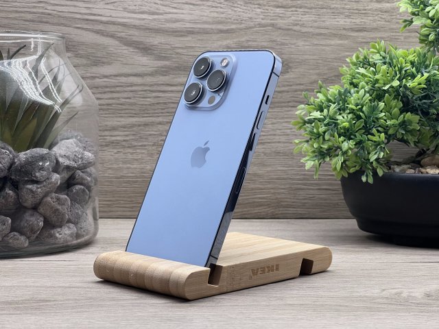 Hibátlan iPhone 13 Pro Sierra Blue 128GB 2 ÉV Garanciával Számlával 100% Akksi
