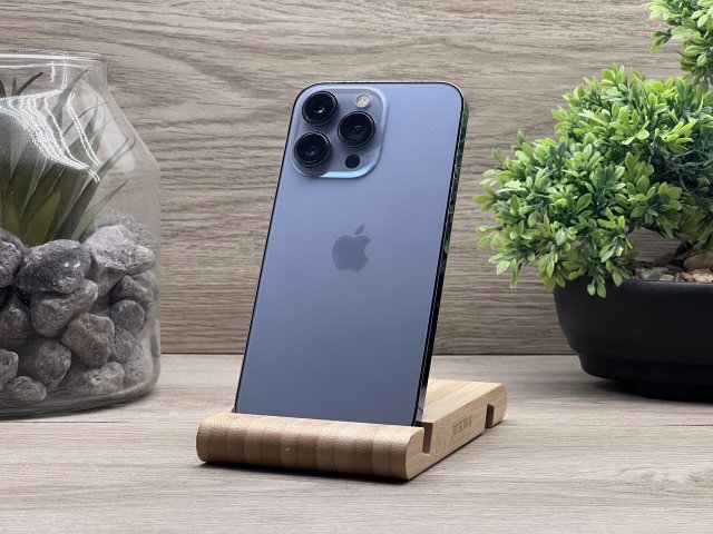 Hibátlan iPhone 13 Pro Sierra Blue 128GB 2 ÉV Garanciával Számlával 100% Akksi