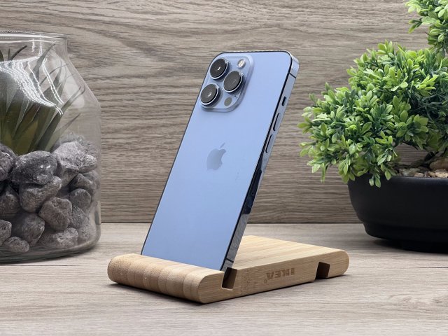 Hibátlan iPhone 13 Pro Sierra Blue 128GB 2 ÉV Garanciával Számlával 100% Akksi
