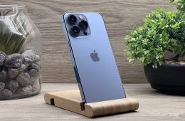 Hibátlan iPhone 13 Pro Sierra Blue 128GB 2 ÉV Garanciával Számlával 100% Akksi