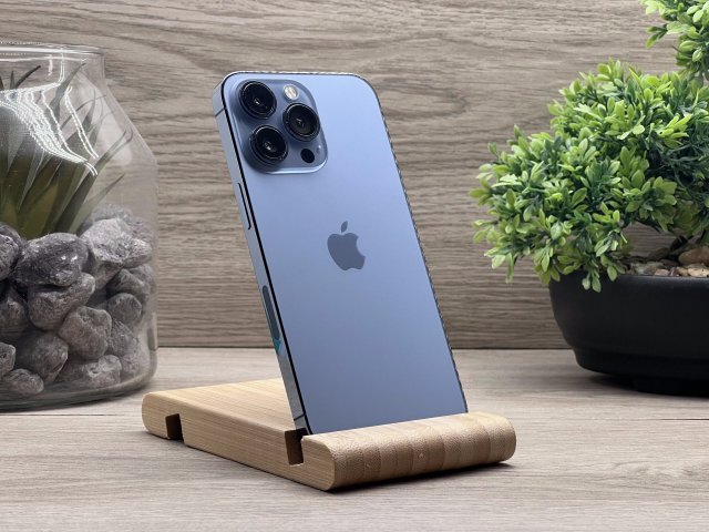 Hibátlan iPhone 13 Pro Sierra Blue 128GB 2 ÉV Garanciával Számlával 100% Akksi