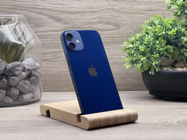 iPhone 12 Mini Blue 128GB 2 ÉV Garanciával Számlával 100% Akksi