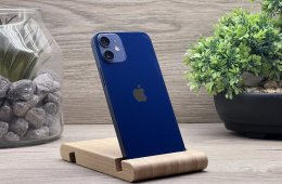 iPhone 12 Mini Blue 128GB 2 ÉV Garanciával Számlával 100% Akksi