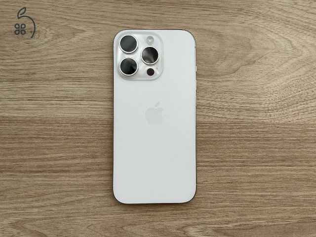 iPhone 16 Pro (256GB, fehér titán, 200.000 Ft OFF)