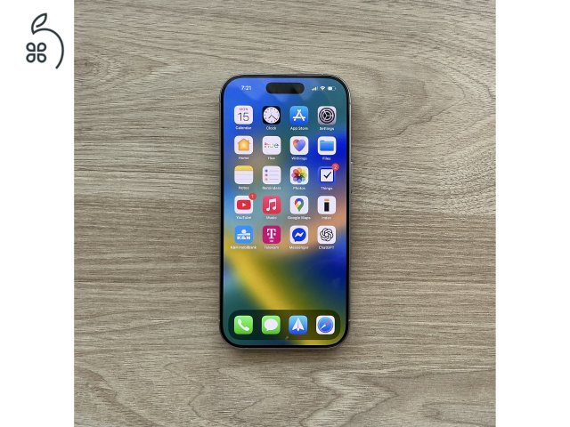 iPhone 16 Pro (256GB, fehér titán, 200.000 Ft OFF)