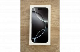 iPhone 16 Pro (256GB, fehér titán, 200.000 Ft OFF)