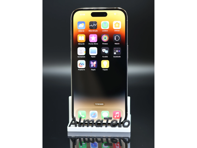 Apple iPhone 14 Pro 128 GB Gold 100% akku - 12 HÓ GARANCIA