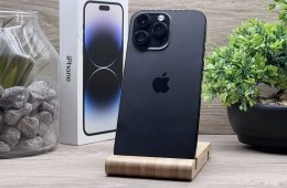 Hibátlan iPhone 14 Pro Max Space Black 128GB 2 ÉV Garanciával Számlával 100% Akksi