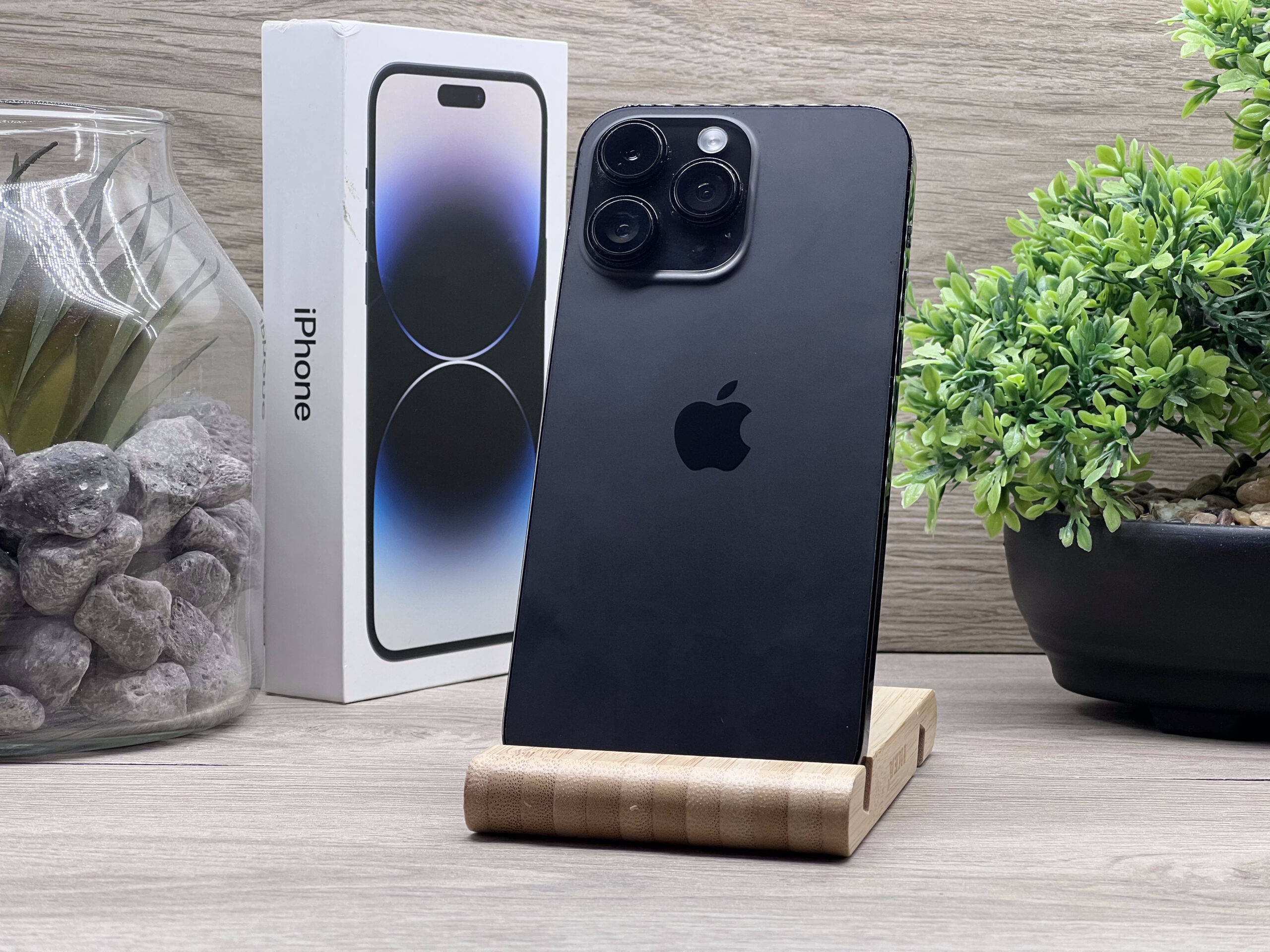 Hibátlan iPhone 14 Pro Max Space Black 128GB 2 ÉV Garanciával Számlával 100% Akksi