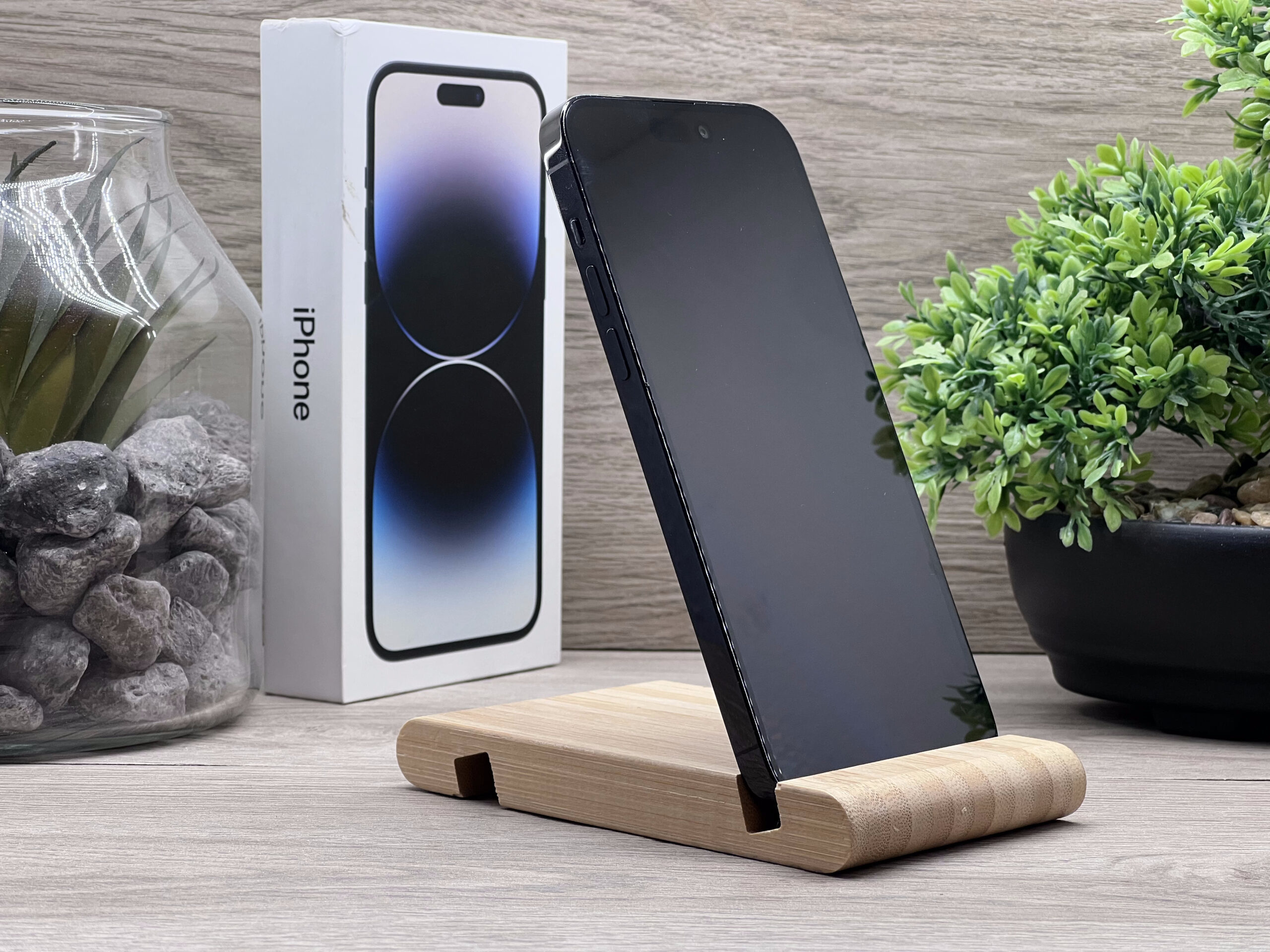 Hibátlan iPhone 14 Pro Max Space Black 128GB 2 ÉV Garanciával Számlával 100% Akksi
