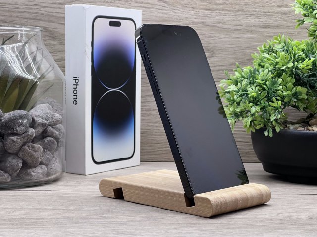 Hibátlan iPhone 14 Pro Max Space Black 128GB 2 ÉV Garanciával Számlával 100% Akksi