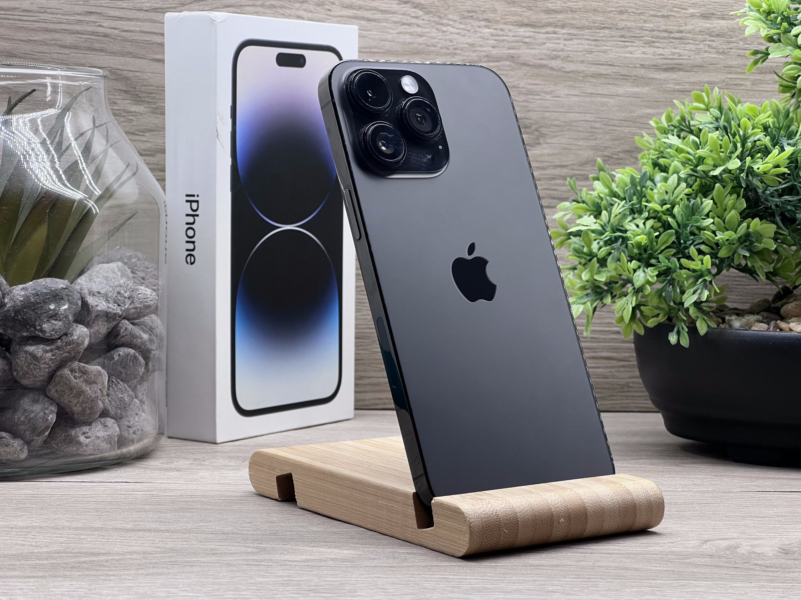 Hibátlan iPhone 14 Pro Max Space Black 128GB 2 ÉV Garanciával Számlával 100% Akksi