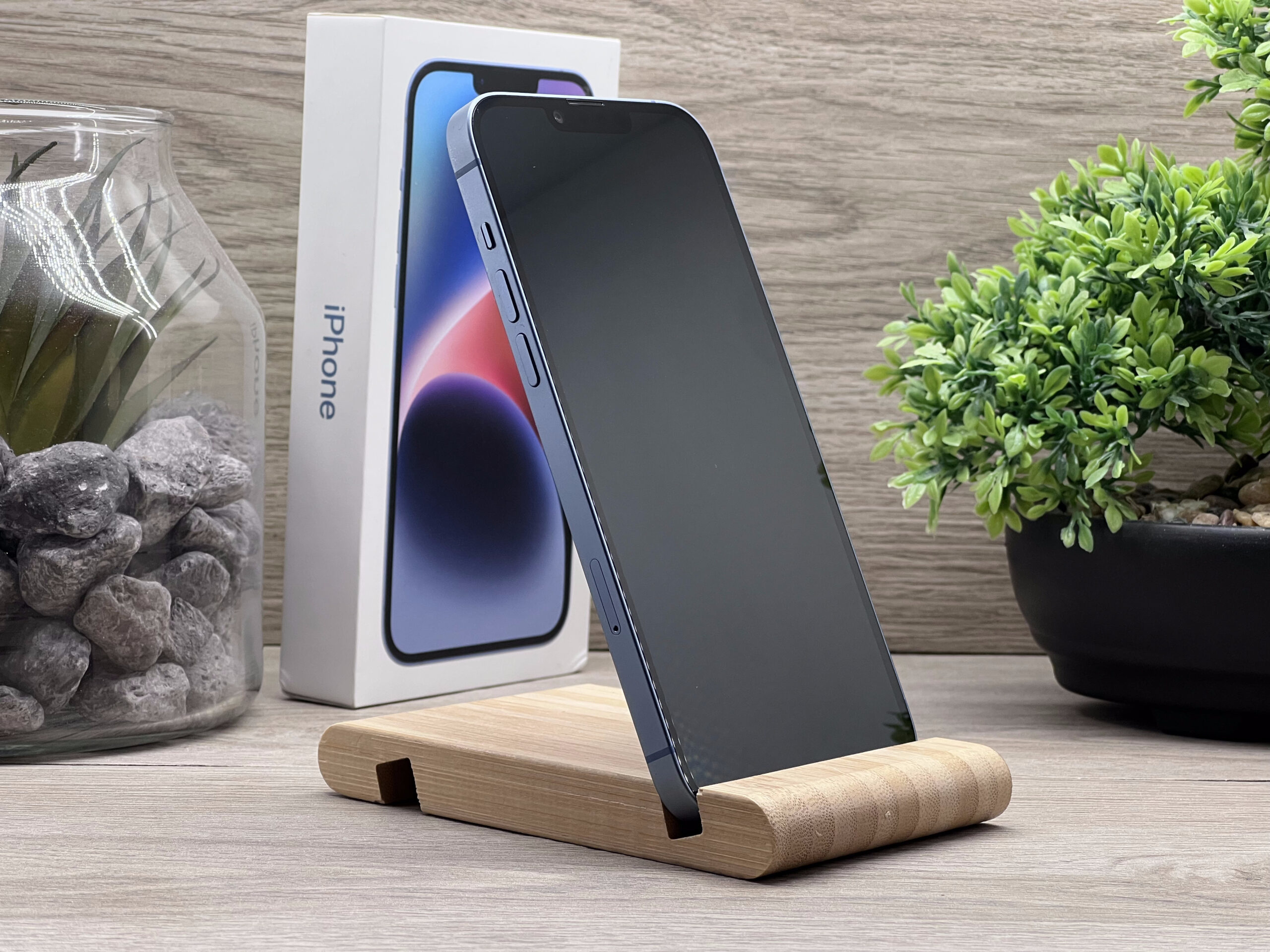 Hibátlan iPhone 14 Plus Blue 128GB 2 ÉV Garanciával Számlával 92% Akksi