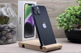 Hibátlan iPhone 14 Midnight 128GB 2 ÉV Garanciával Számlával 91% Akksi