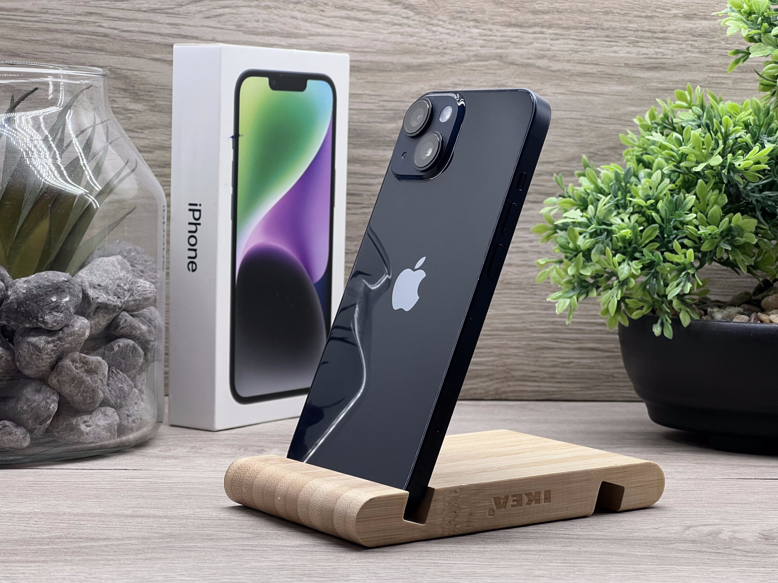 Hibátlan iPhone 14 Midnight 128GB 2 ÉV Garanciával Számlával 91% Akksi