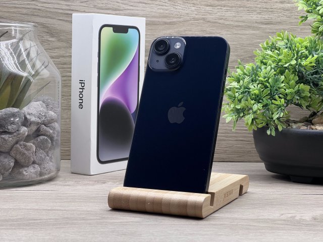 Hibátlan iPhone 14 Midnight 128GB 2 ÉV Garanciával Számlával