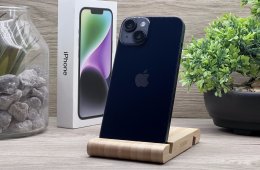 Hibátlan iPhone 14 Midnight 128GB 2 ÉV Garanciával Számlával