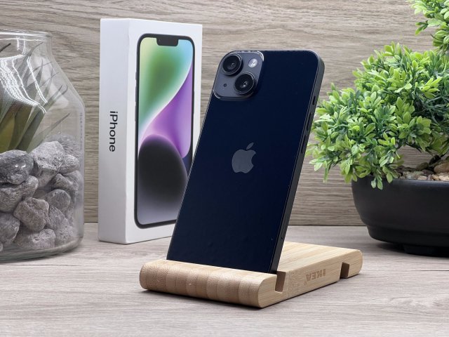 Hibátlan iPhone 14 Midnight 128GB 2 ÉV Garanciával Számlával
