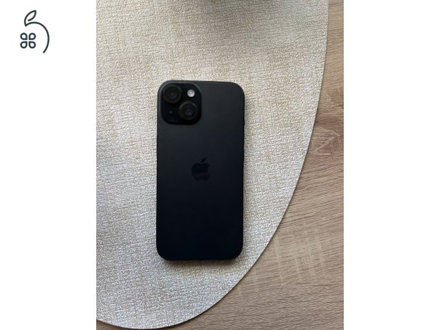 Eladó iPhone 15 – 128 GB – fekete