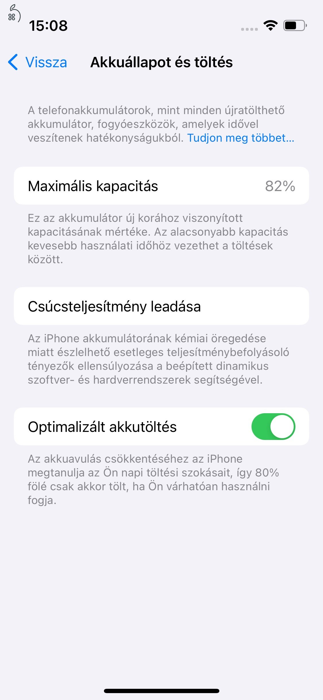 Újszerű iPhone 13 mini 128 GB