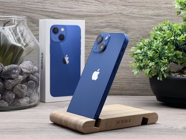 iPhone 13 Mini Blue 256GB 2 ÉV Garanciával Számlával 94% Akksi