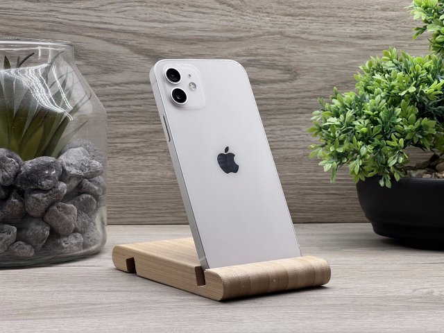 iPhone 12 White 64GB 2 ÉV Garanciával Számlával 100% Akksi