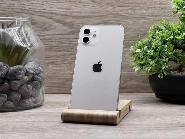 iPhone 12 White 64GB 2 ÉV Garanciával Számlával 100% Akksi