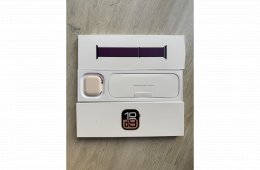 Apple Watch Series 10 GPS + Cellular 42 mm-es, ROSE alumíniumtokos, szilvaszürke sportpántos ,uj, aktiválatlan,garanciás!