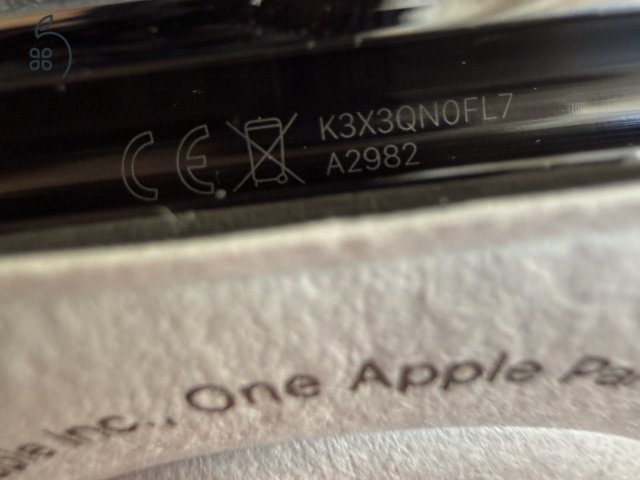 Apple Watch 9 41 mm GPS+Cellular, Graphite acél tok, új, aktiválatlan készülék.