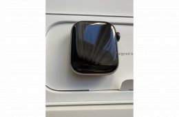 Apple Watch 9 41 mm GPS+Cellular, Graphite acél tok, új, aktiválatlan készülék.