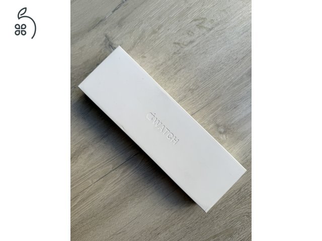 Apple Watch 9 41 mm GPS+Cellular, Graphite acél tok, új, aktiválatlan készülék.