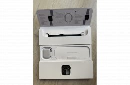 Apple Watch 9 41 mm GPS+Cellular, Graphite acél tok, új, aktiválatlan készülék.