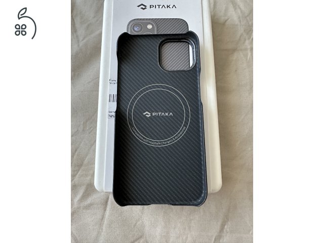 Pitaka MagEZ Case 3 Iphone 14-re. 6,1 colos sima, alap változatra. Tökéletes, újszerű állapotban. Átvehető Budapest III. ker. Békásmegyeren.