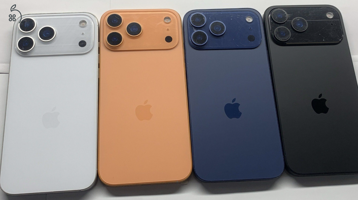 Ú, bontatlan, iPhone 17 Pro gyárilag kártya-független, apple világgaranciával