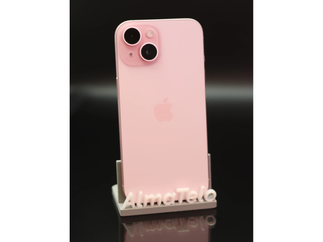 Apple iPhone 15 128 GB Pink 100% akku - 12 HÓ GARANCIA