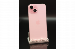 Apple iPhone 15 128 GB Pink 100% akku - 12 HÓ GARANCIA
