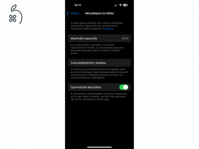 Apple iPhone 14pro 128GB asztroszürke