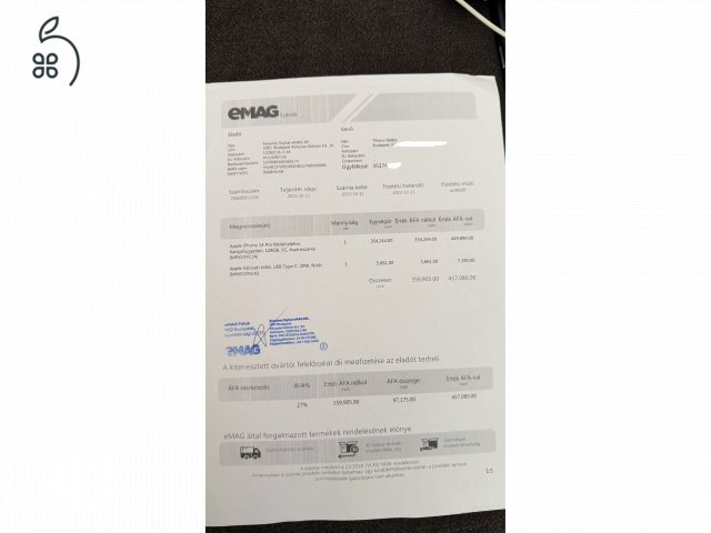 Apple iPhone 14pro 128GB asztroszürke