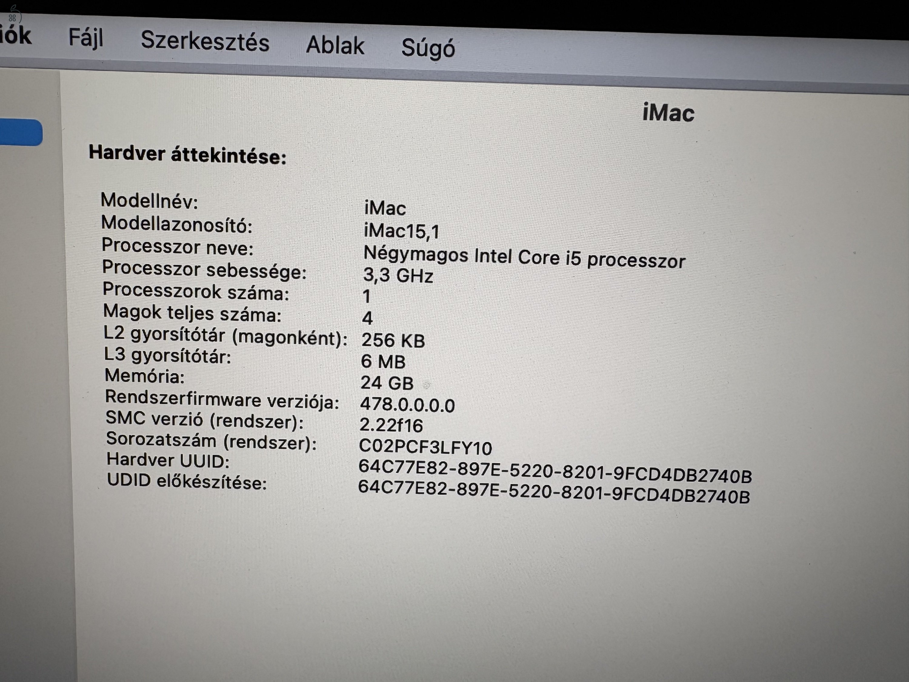 Eladó iMac 27