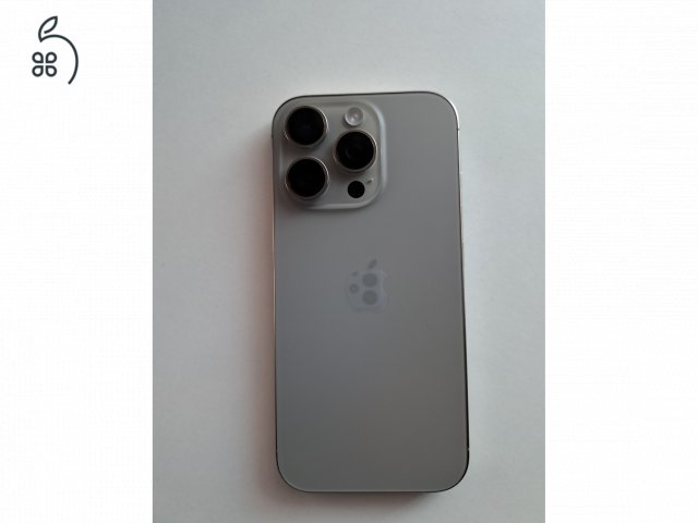 Iphone 16 Pro 8/256GB Natur Titan. Akumulátor 100% Garancia.2028.02.15