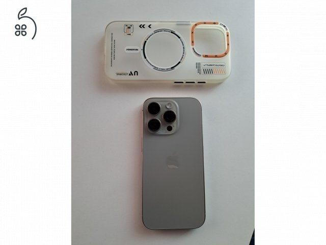 Iphone 16 Pro 8/256GB Natur Titan. Akumulátor 100% Garancia.2028.02.15