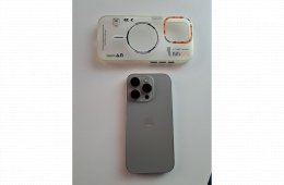 Iphone 16 Pro 8/256GB Natur Titan. Akumulátor 100% Garancia.2028.02.15