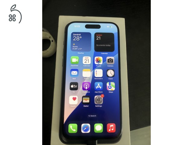 Független Iphone 15 Pro 95% 256gb
