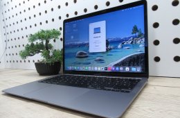 Apple MacBook Air 13” (2020, M1) – Csendes M1-teljesítmény, Retina kijelző, ~15 óra üzemidő – 8/256 – Használt, megkímélt – 92% akku (85 ciklus) – Garancia 3 hónap