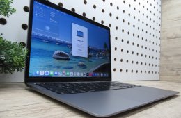 Apple MacBook Air 13” (2020, M1) – Csendes M1-teljesítmény, Retina kijelző, ~15 óra üzemidő – 8/256 – Használt, megkímélt – 92% akku (85 ciklus) – Garancia 3 hónap