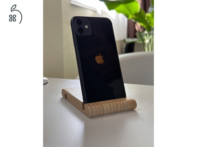  iPhone 11 128GB Fekete, Független - Garancia, Számla 