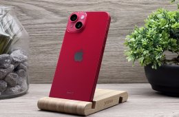 Hibátlan iPhone 14 Red 128GB 2 ÉV Garanciával Számlával 93% Akksi